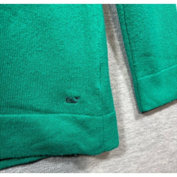 Vineyard Vines Green V-Neck Sweater Wool Cashmere S Womens - Picture 3 of 5